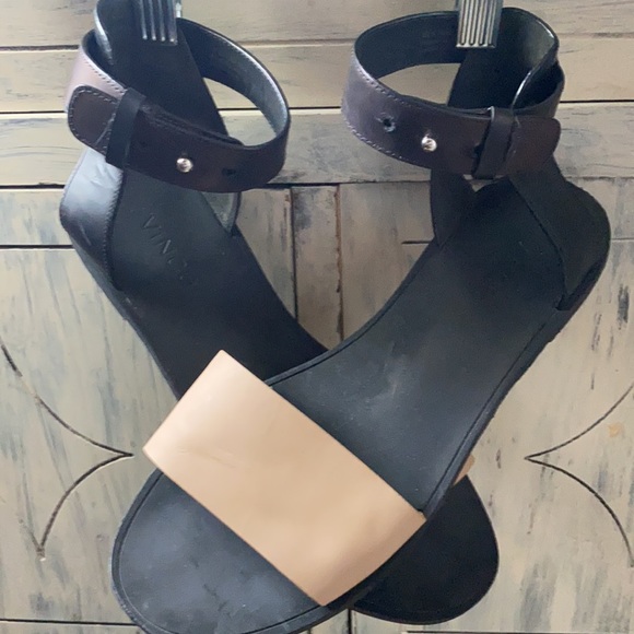 VINCE Sandals Wrap ankle closure US 8.5 Euro 39.5 - Picture 4 of 7
